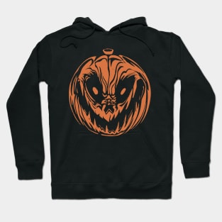 Menacing Pumpkin Grin Hoodie